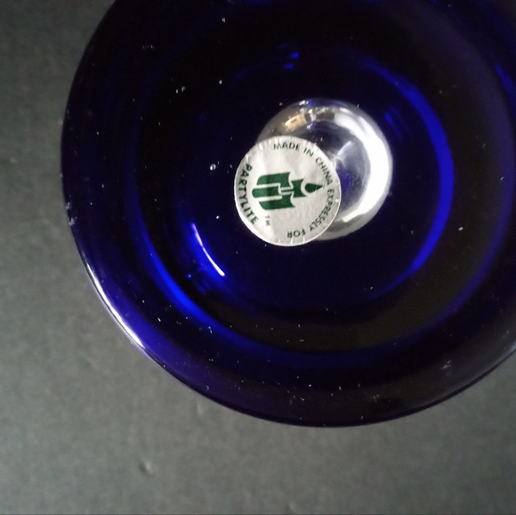 Partylite 4" Cobalt Blue Candle Holders (2) - Picture 11 of 11
